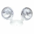 Nora Lighting Emergency Single Head Remote, 2x 6W T5, White, NE-832 NE-832